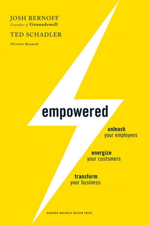 Cover of the book Empowered by Josh Bernoff, Ted Schadler, Harvard Business Review Press