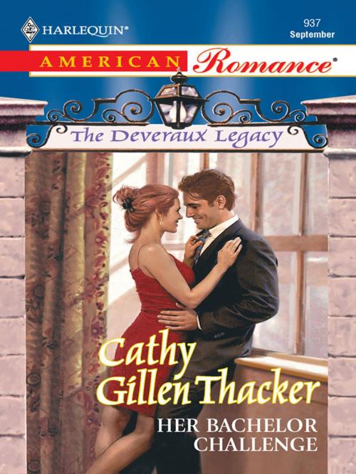 Cover of the book Her Bachelor Challenge by Cathy Gillen Thacker, Harlequin