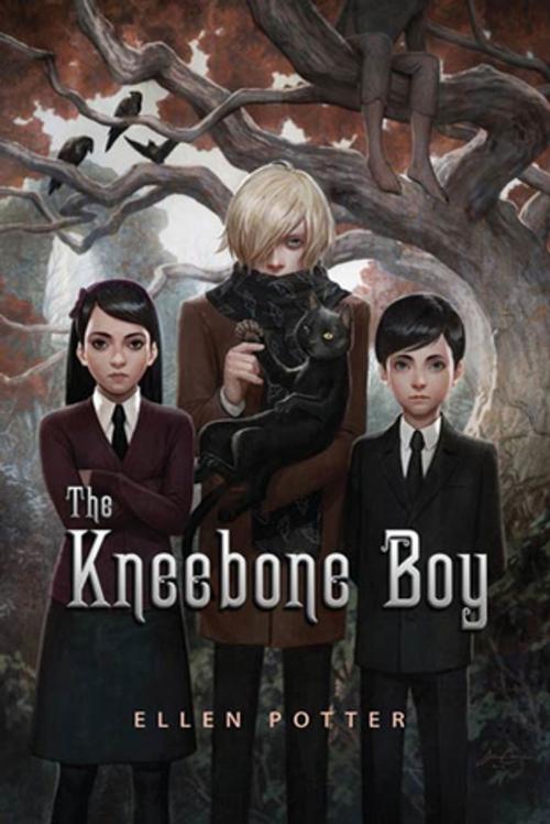Cover of the book The Kneebone Boy by Ellen Potter, Feiwel & Friends