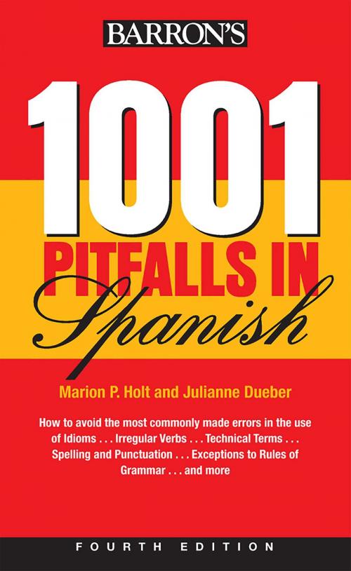 Cover of the book 1001 Pitfalls In Spanish by Holt & Dueber, Barrons Educational Series