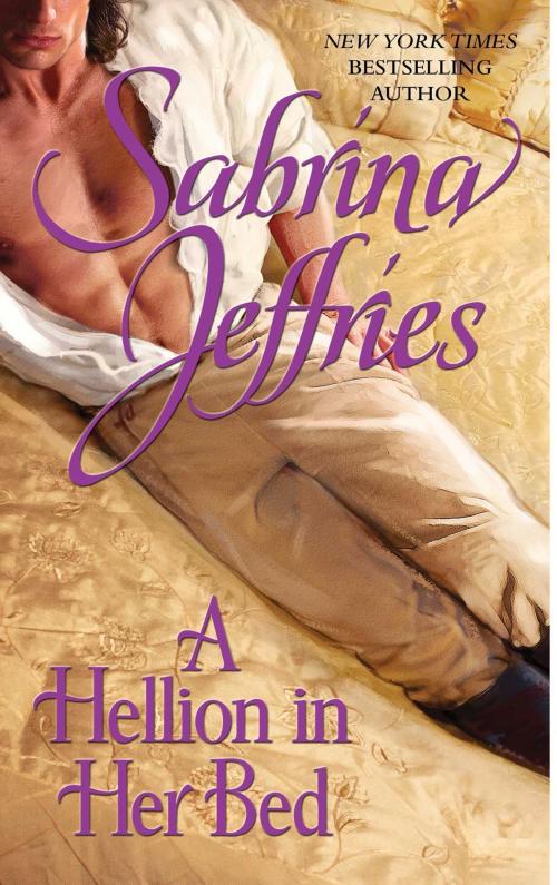 Cover of the book A Hellion in Her Bed by Sabrina Jeffries, Pocket Books