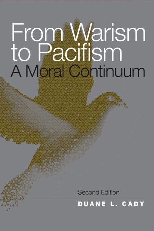 Cover of the book From Warism to Pacifism by Duane Cady, Temple University Press