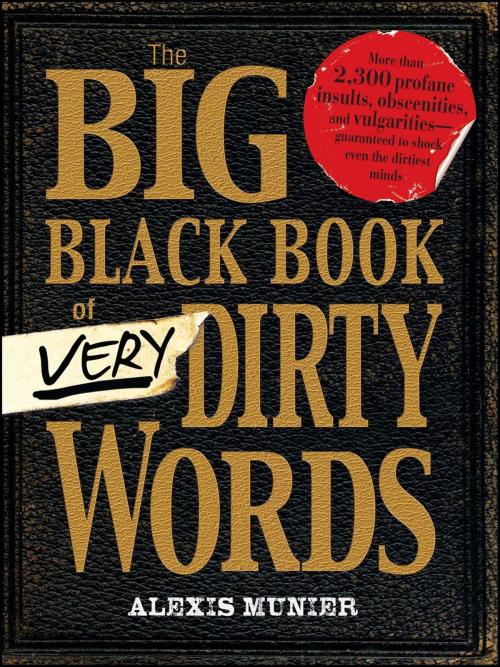 Cover of the book The Big Black Book of Very Dirty Words by Alexis Munier, Adams Media