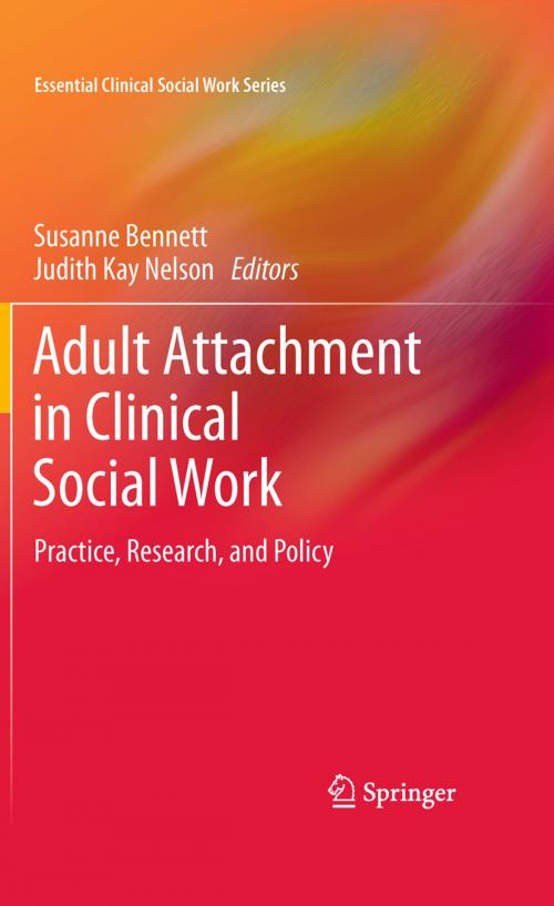 Cover of the book Adult Attachment in Clinical Social Work by , Springer New York