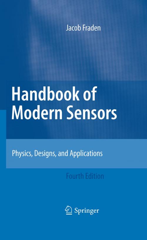Cover of the book Handbook of Modern Sensors by Jacob Fraden, Springer New York