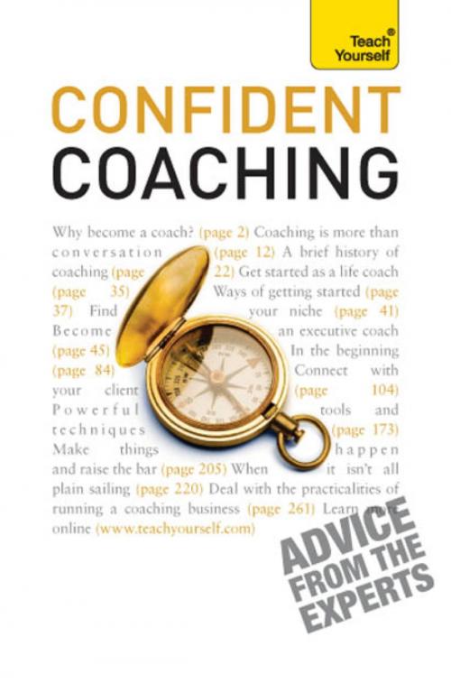 Cover of the book Confident Coaching by Amanda Vickers, Steve Bavister, Hodder & Stoughton
