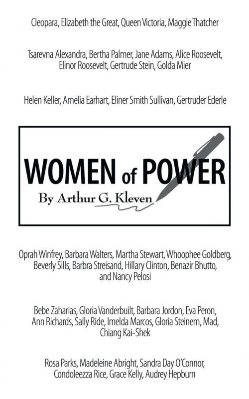 Cover of the book Women of Power by Arthur G. Kleven, AuthorHouse