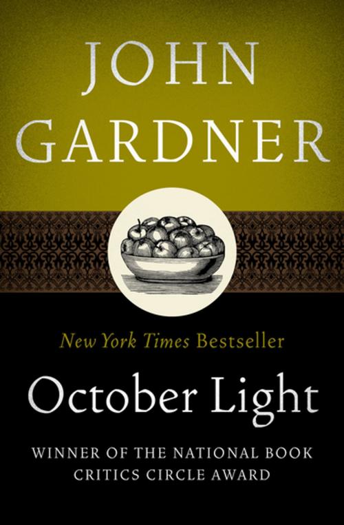 Cover of the book October Light by John Gardner, Open Road Media