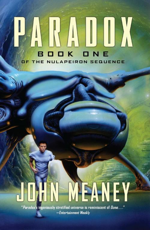 Cover of the book Paradox by John Meaney, Pyr