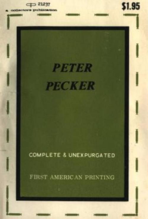 Cover of the book Peter Pecker by Anonymous, Olympia Press