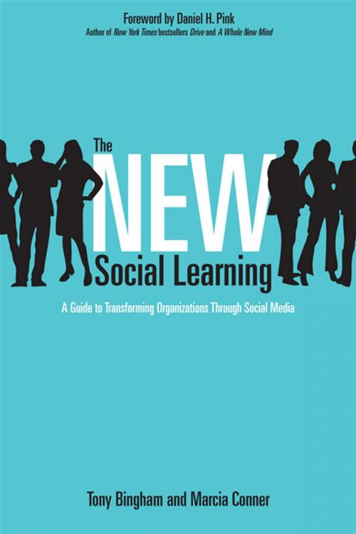 Cover of the book The New Social Learning by Tony Bingham, Marcia Conner, Berrett-Koehler Publishers