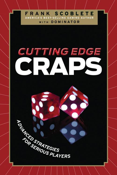 Cover of the book Cutting Edge Craps by Frank Scoblete, Dominator, Triumph Books