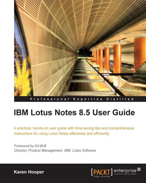 Cover of the book IBM Lotus Notes 8.5 User Guide by Karen Hooper, Packt Publishing