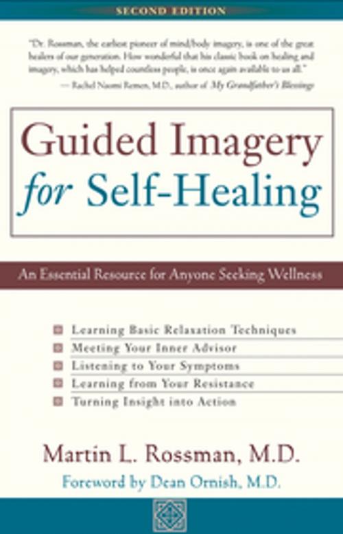 Cover of the book Guided Imagery for Self-Healing by Martin L. Rossman, MD, New World Library
