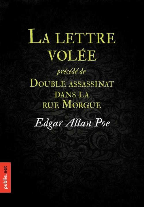 Cover of the book La lettre volée by Edgar Allan Poe, publie.net