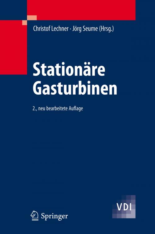 Cover of the book Stationäre Gasturbinen by , Springer Berlin Heidelberg