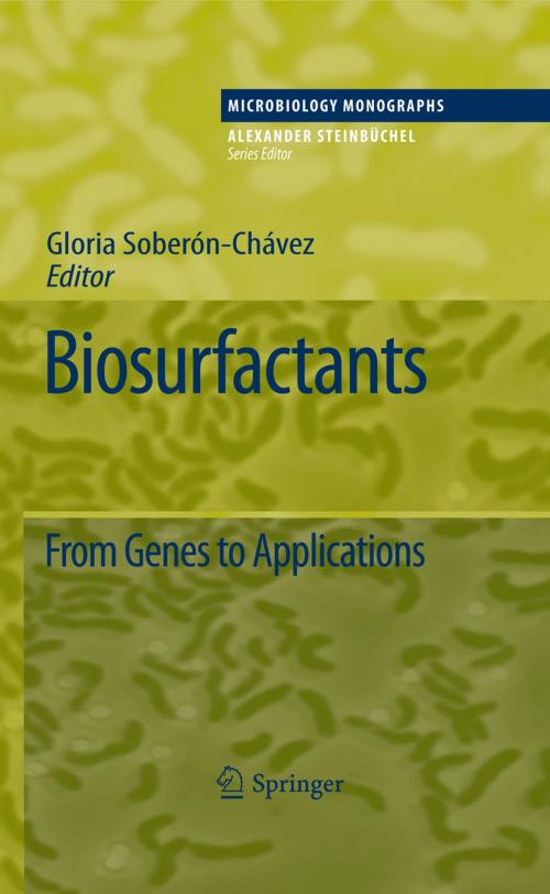 Cover of the book Biosurfactants by , Springer Berlin Heidelberg