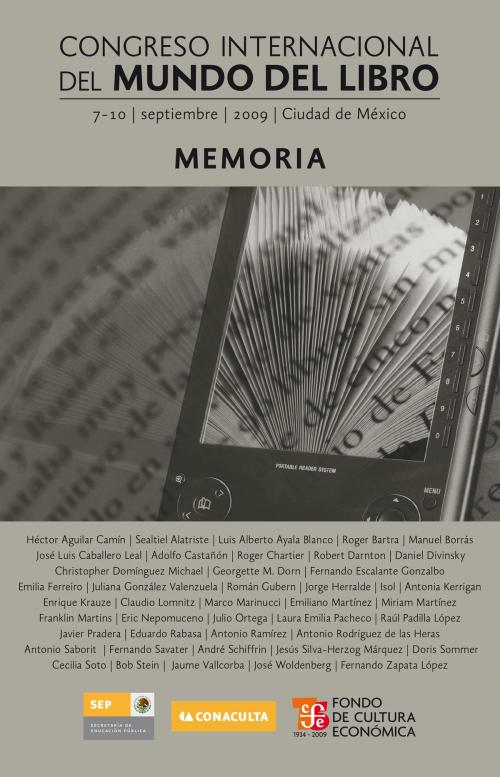 Cover of the book Congreso Internacional del Mundo del Libro (7-10 de sept. de 2009-Cd. de México) by Varios autores, Fondo de Cultura Económica
