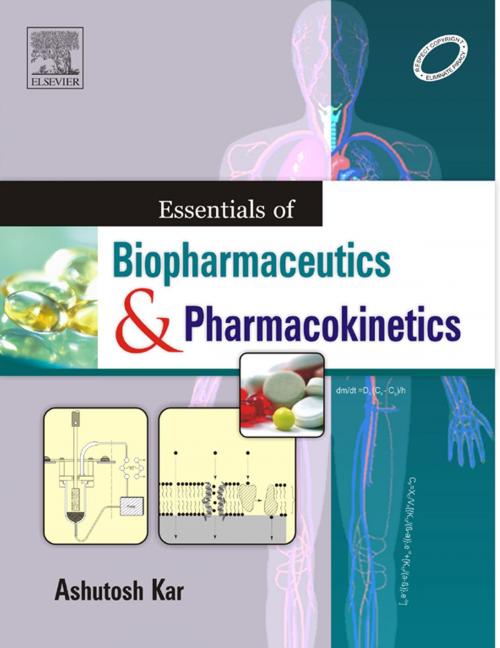 Cover of the book Essentials of Biopharmaceutics and Pharmacokinetics - E-Book by Ashutosh Kar, Elsevier Health Sciences