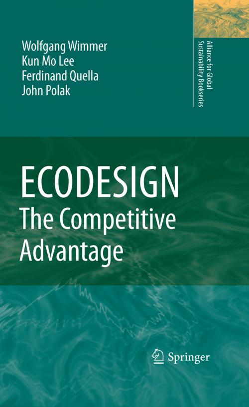 Cover of the book ECODESIGN -- The Competitive Advantage by Kun Mo LEE, Wolfgang Wimmer, Ferdinand Quella, John Polak, Springer Netherlands