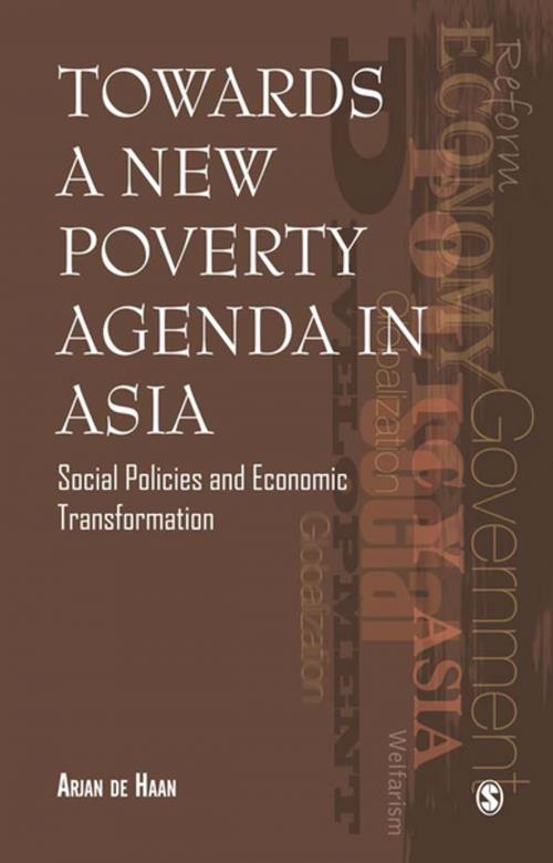 Cover of the book Towards a New Poverty Agenda in Asia by Arjan De Haan, SAGE Publications