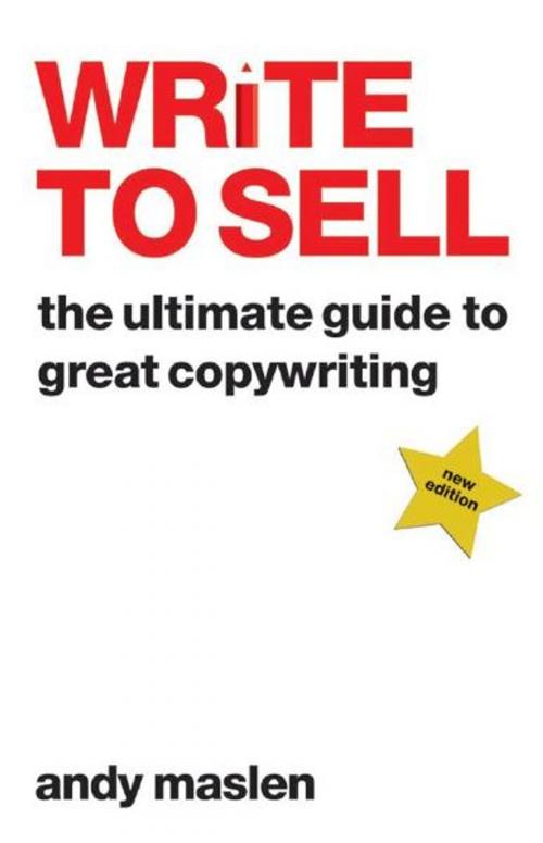 Cover of the book Write to Sell by Andy Maslen, Marshall Cavendish International