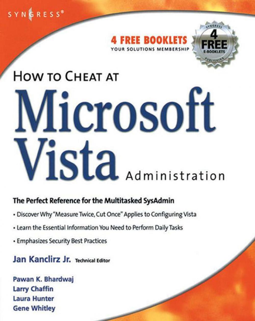 Big bigCover of How to Cheat at Microsoft Vista Administration