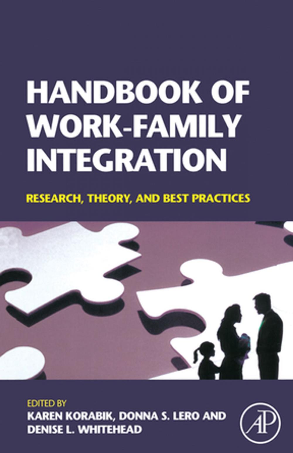 Big bigCover of Handbook of Work-Family Integration