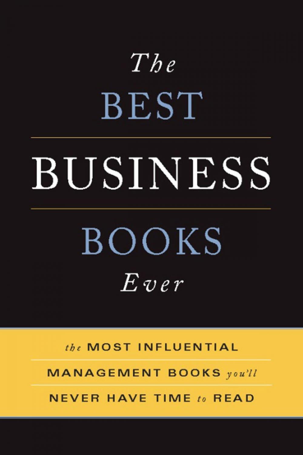 Big bigCover of The Best Business Books Ever