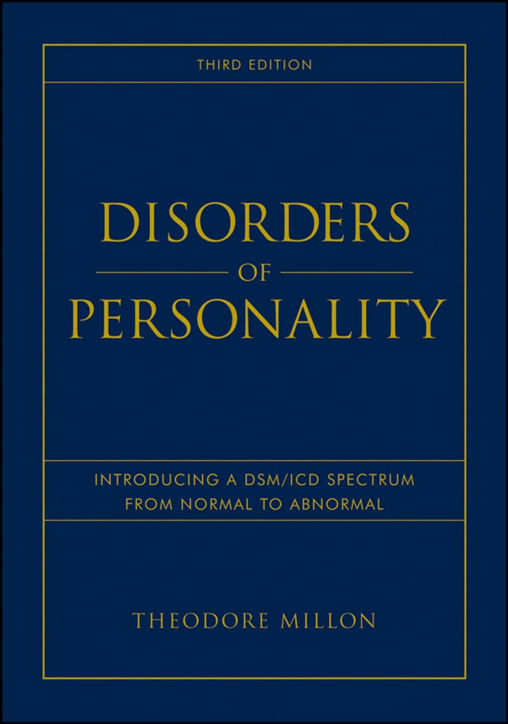 Big bigCover of Disorders of Personality
