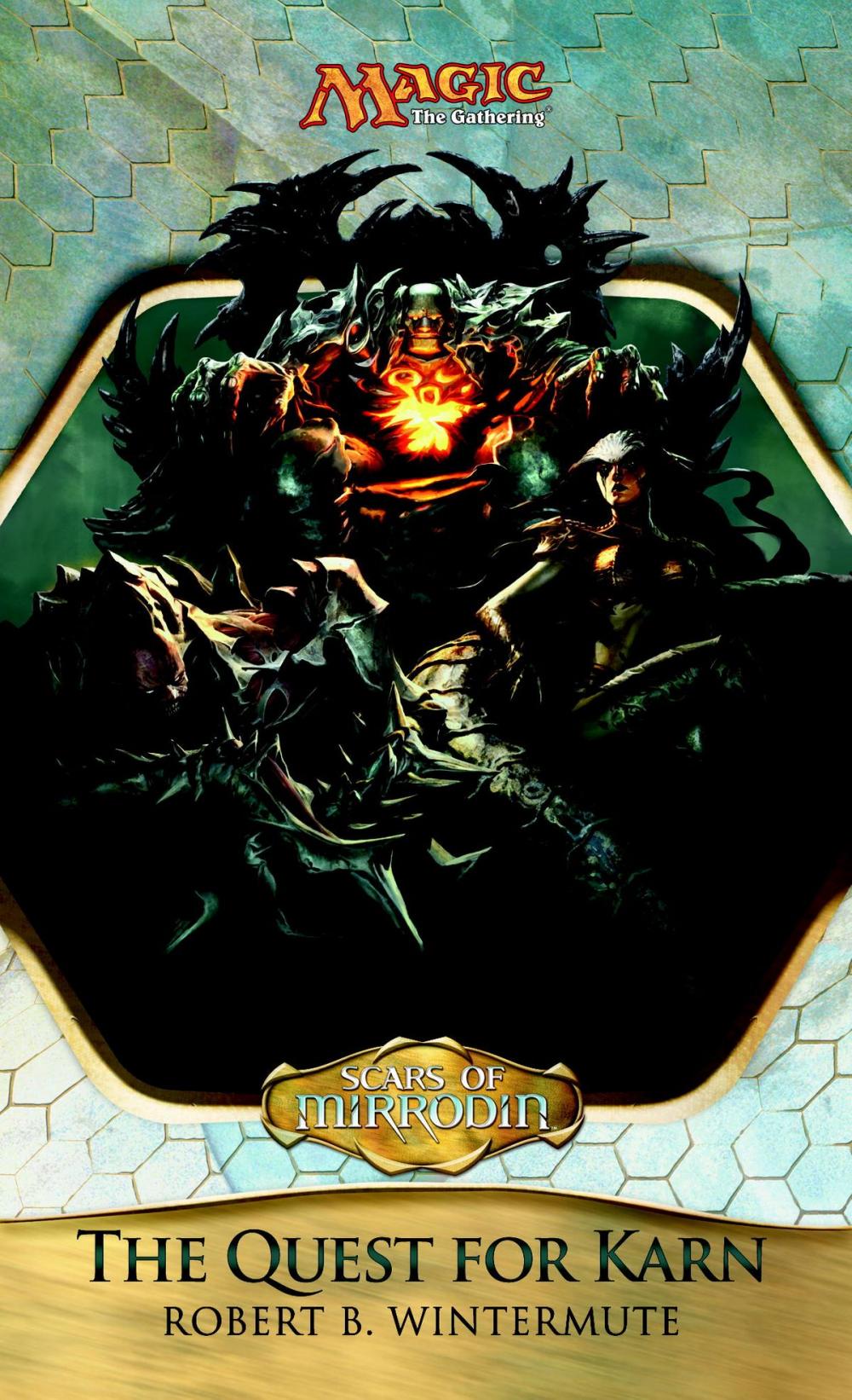 Big bigCover of Scars of Mirrodin: The Quest for Karn