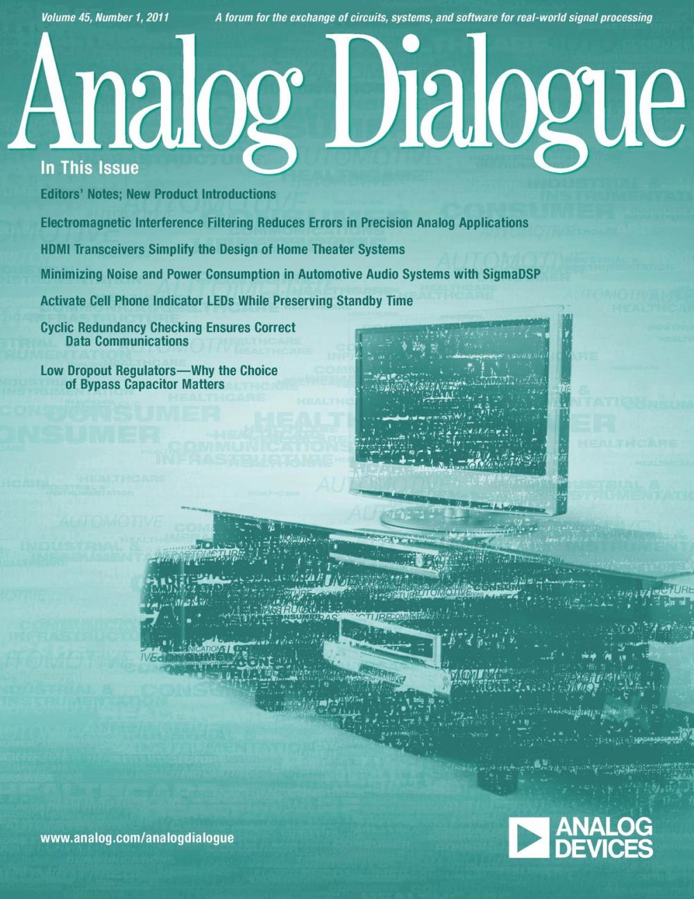 Big bigCover of Analog Dialogue, Volume 45, Number 1