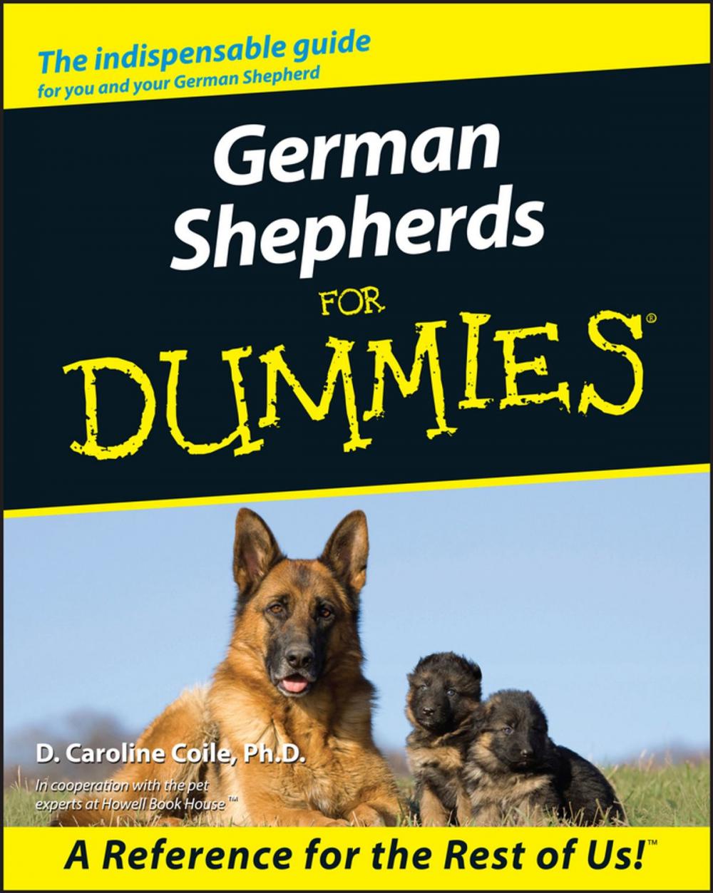 Big bigCover of German Shepherds For Dummies