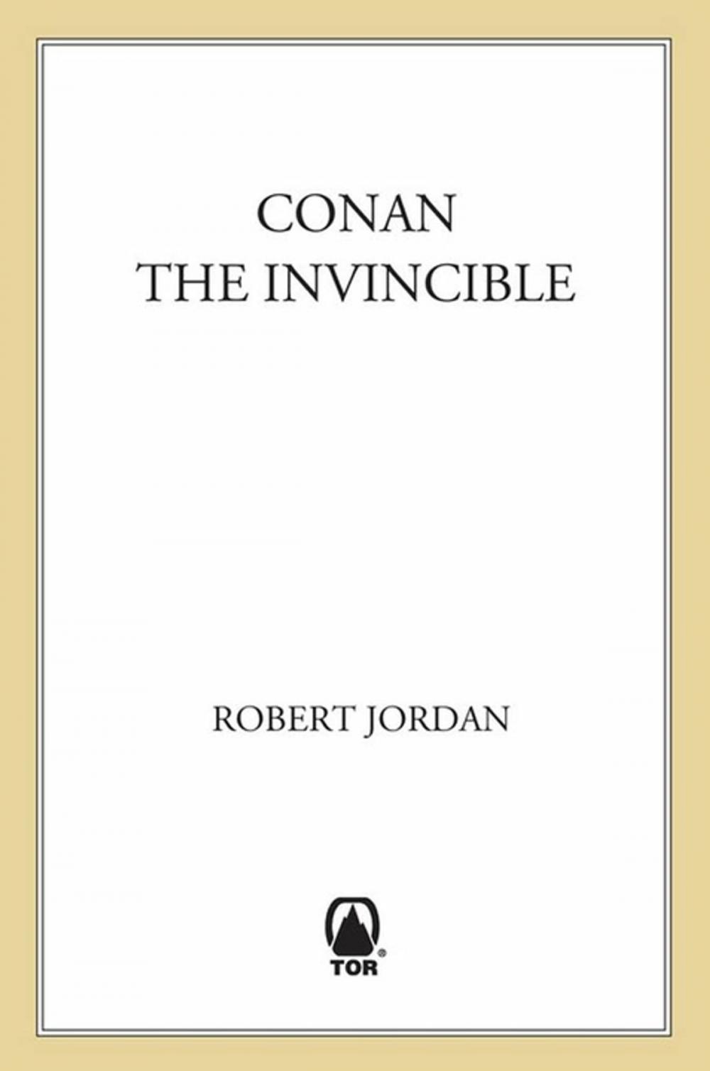Big bigCover of Conan The Invincible