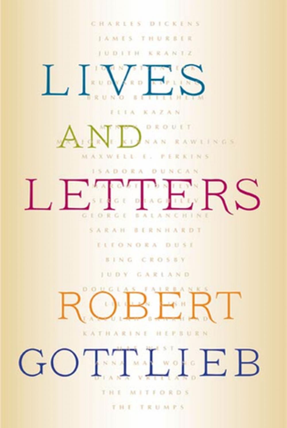 Big bigCover of Lives and Letters