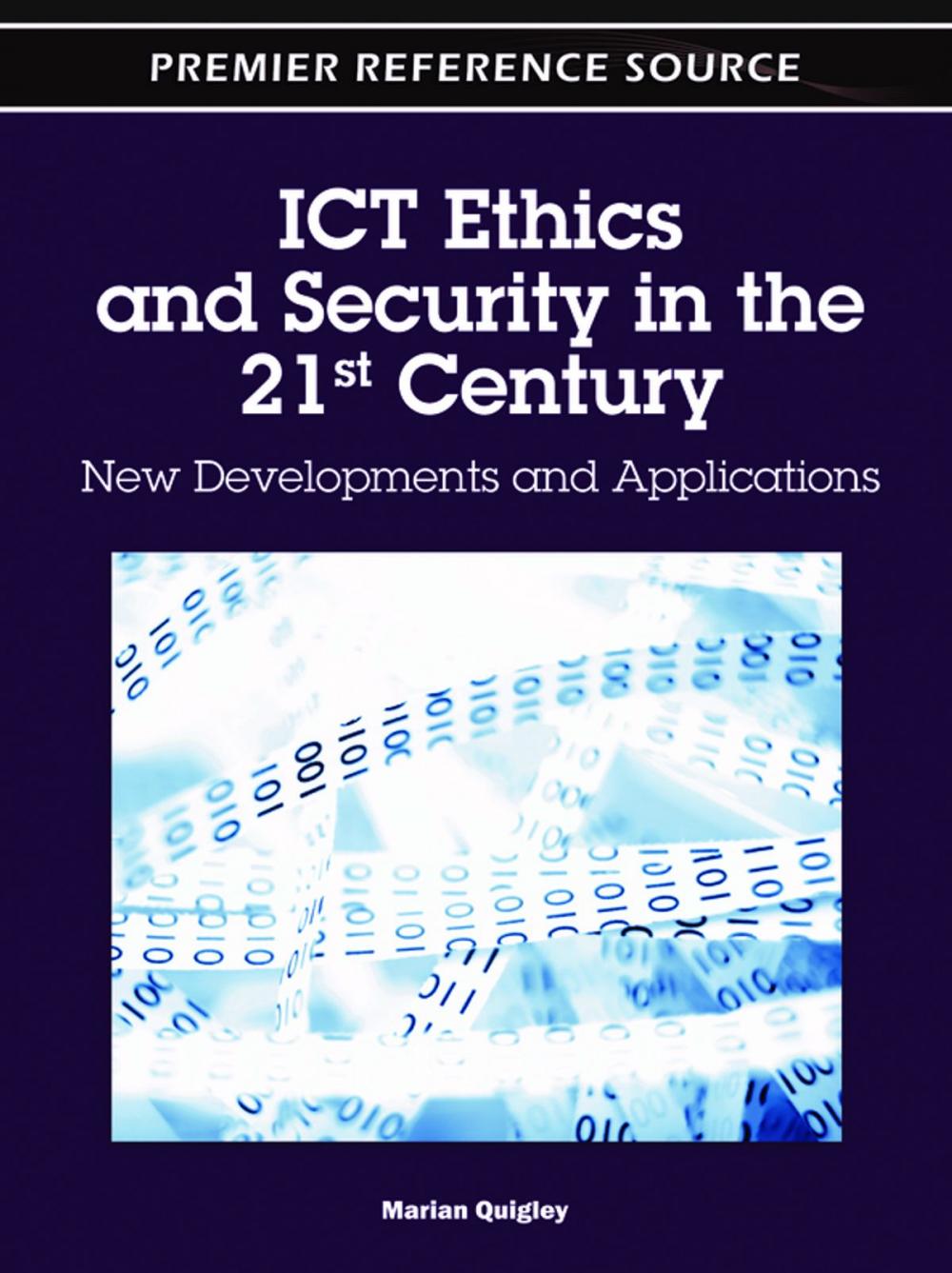 Big bigCover of ICT Ethics and Security in the 21st Century