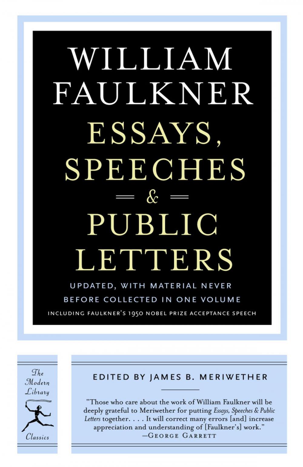 Big bigCover of Essays, Speeches & Public Letters