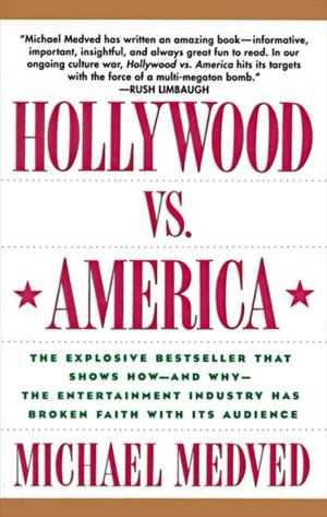 Cover of the book Hollywood vs. America by Dennis Cooper