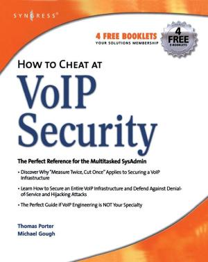 Book cover of How to Cheat at VoIP Security
