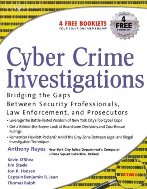 Cover of the book Cyber Crime Investigations by John F. Shroder, Sher Jan Ahmadzai