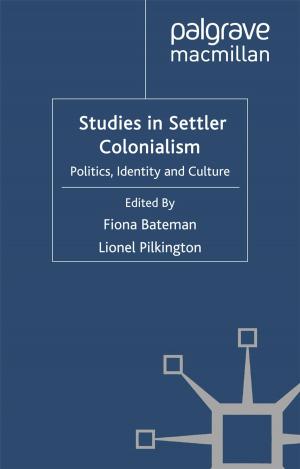 Cover of the book Studies in Settler Colonialism by Vera van Hüllen