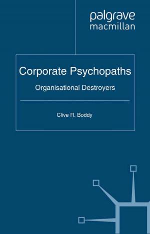 Cover of the book Corporate Psychopaths by Roberto Merrill, Daniel Weinstock