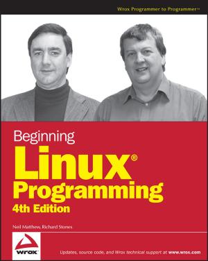 Cover of the book Beginning Linux Programming by Stephen B. Meister