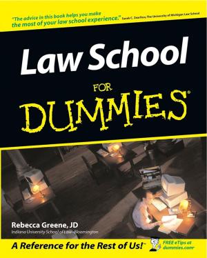 Cover of the book Law School For Dummies by Garrett M. Fitzmaurice, Nan M. Laird, James H. Ware