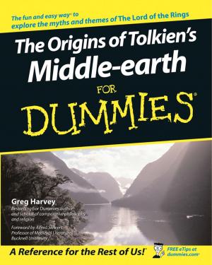 Cover of the book The Origins of Tolkien's Middle-earth For Dummies by David Malcolm