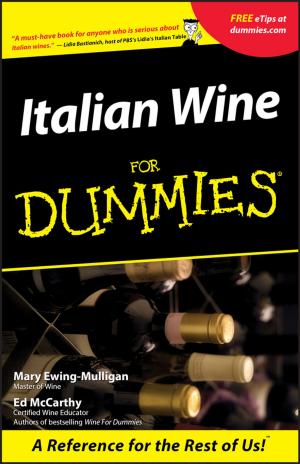 Cover of the book Italian Wine For Dummies by Steve Akley