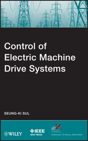 Cover of the book Control of Electric Machine Drive Systems by Mark Coates, B. D. Jenkins