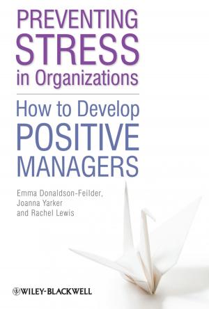 Cover of the book Preventing Stress in Organizations by Tom McMakin, Doug Fletcher