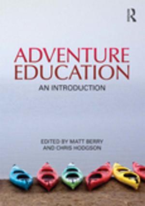 Cover of the book Adventure Education by Rachel Carnell