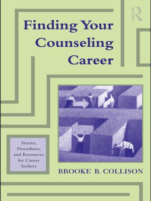 Cover of the book Finding Your Counseling Career by Sandra Harris, Julie Combs, Stacey Edmonson